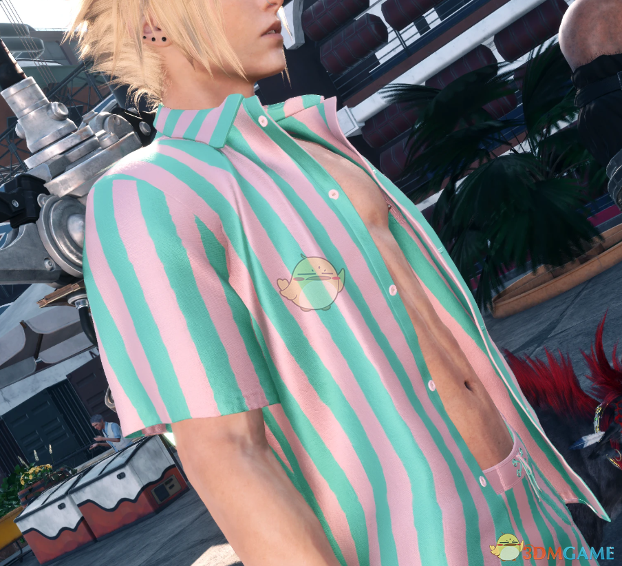 《最终幻想7：重生》克劳德的芭比度假服装MOD