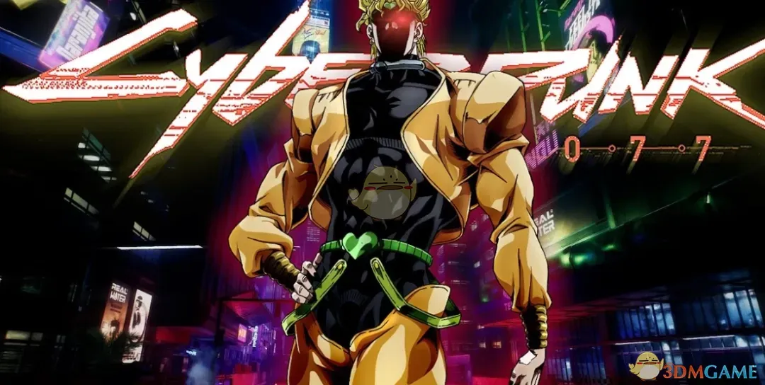 《赛博朋克2077》JOJO的奇妙冒险迪奥换男V语音MOD