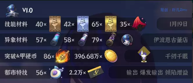 异环达芙蒂尔养成攻略
