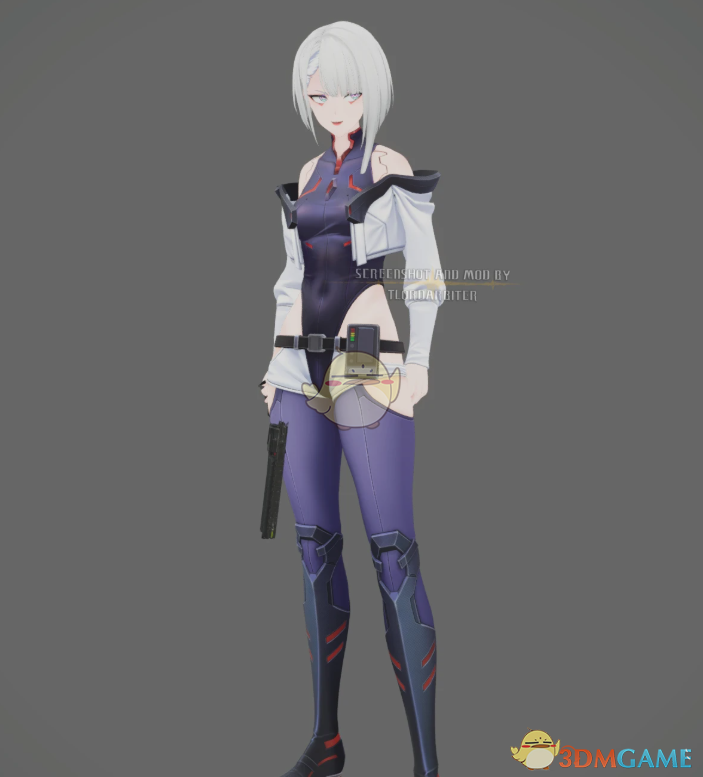 《生化危机9:安魂曲》赛博朋克边缘行者露西替换里昂MOD