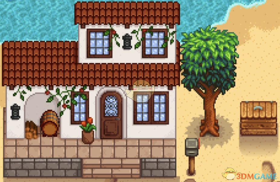 《星露谷物语》西班牙风格小屋MOD