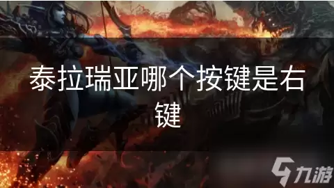 泰拉瑞亚哪个按键是右键
