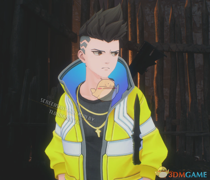 《生化危机4：重制版》赛博朋克边缘行者大卫替换里昂MOD
