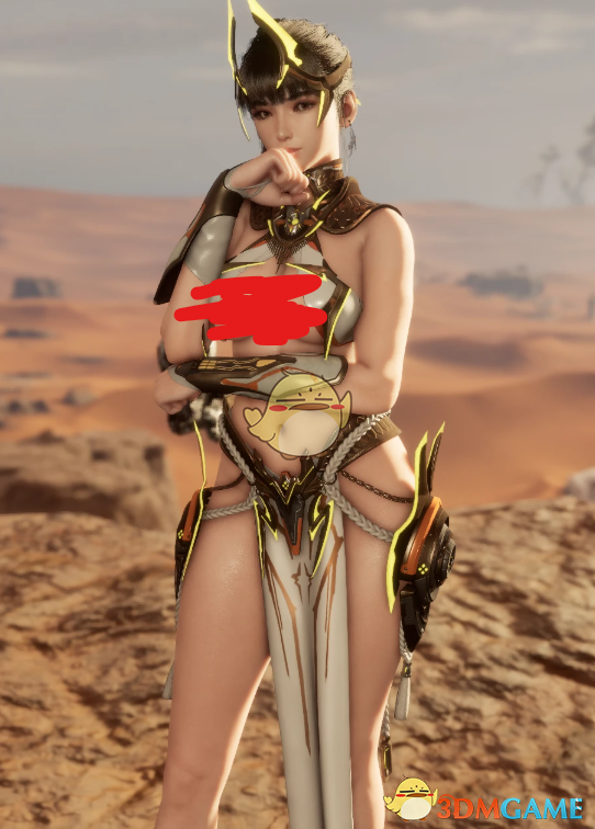 《剑星》伊芙的第一后裔阿尔比恩女神服装MOD