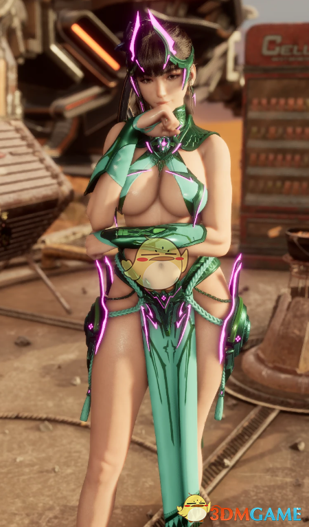 《剑星》伊芙的第一后裔阿尔比恩女神服装MOD