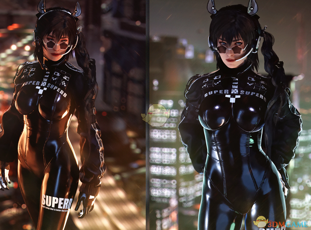《赛博朋克2077》胜利女神爱丽丝冷却服MOD