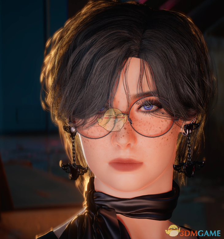 《赛博朋克2077》剑星伊薇短发MOD