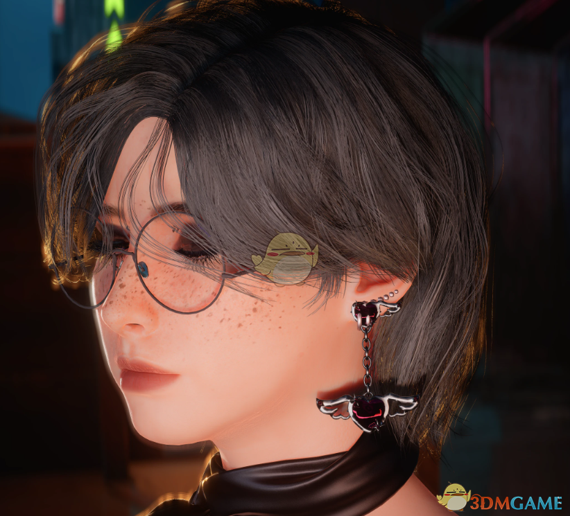 《赛博朋克2077》剑星伊薇短发MOD