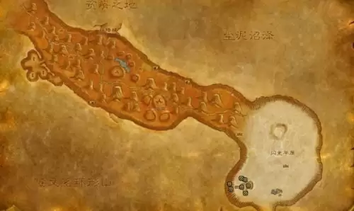 魔兽世界千针石林矿点分布图一览