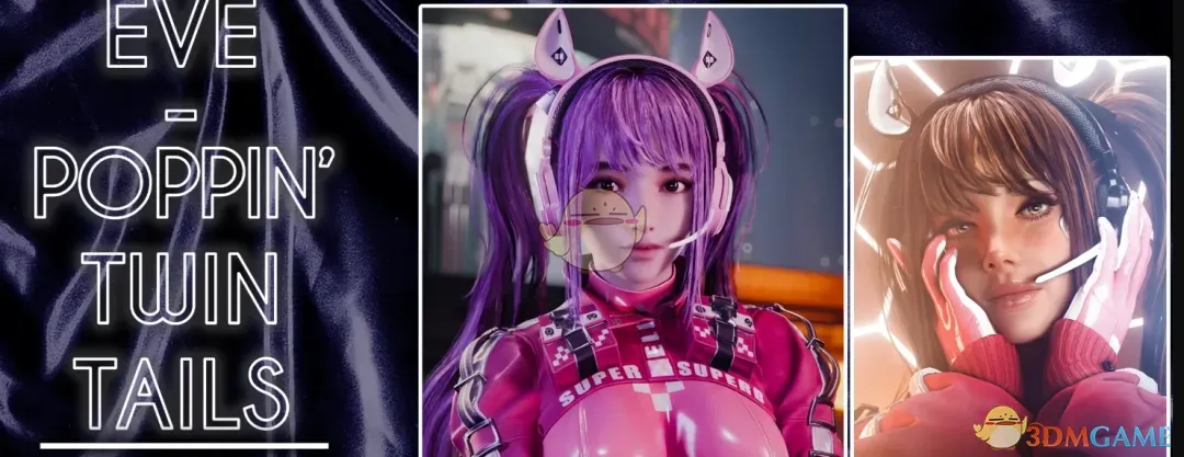 《赛博朋克2077》胜利女神妮姬爱丽丝双马尾MOD