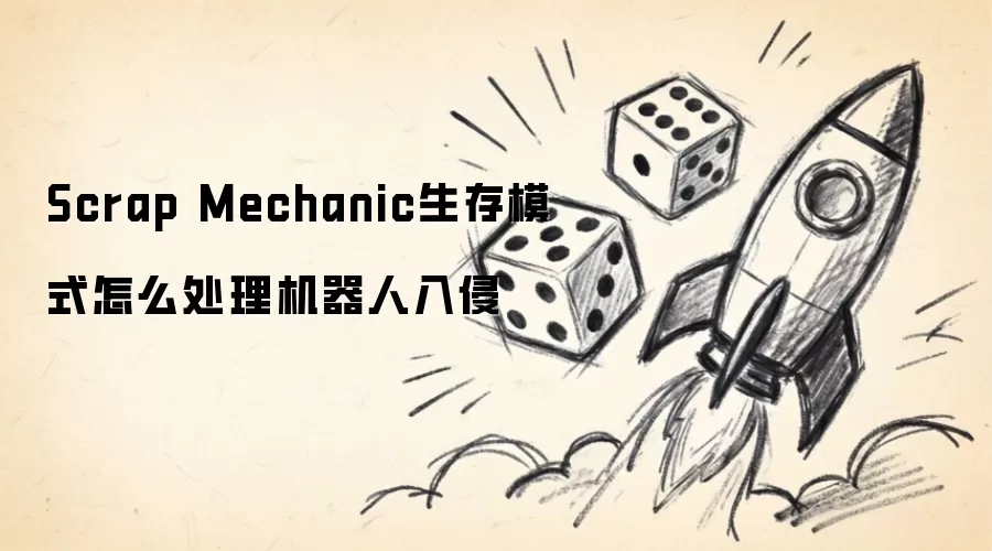 Scrap Mechanic生存模式怎么处理机器人入侵