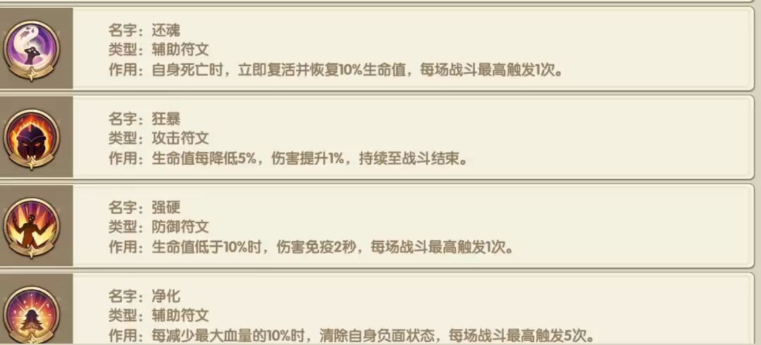 灵武世界符文攻略