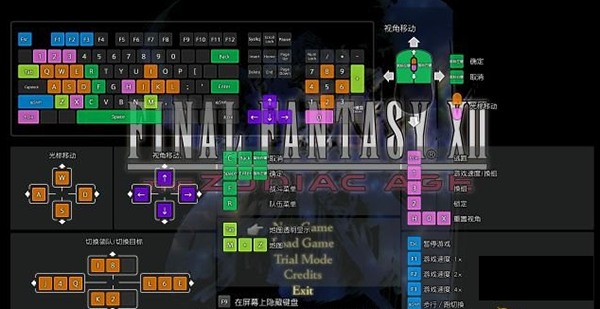 最终幻想12黄道时代各按键是什么功能 游戏操作详解