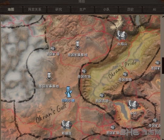 剑士kenshi地图