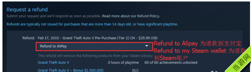 Steam退款教程5