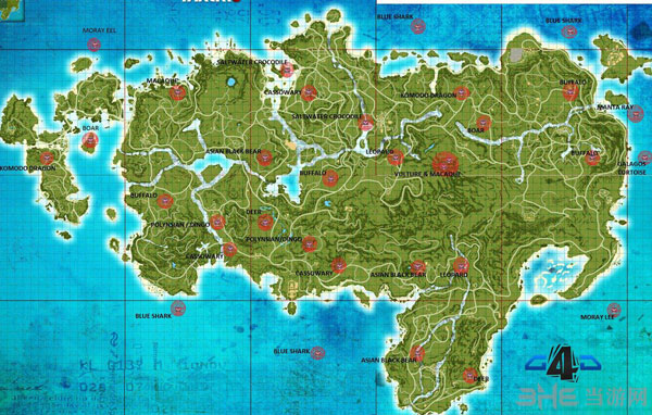孤岛惊魂3地图